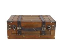 FJOADNVM Cofre Del Tesoro Baúl de madera portátil multifuncional for guardar ropa, y accesorios fotos Tesoro(S)