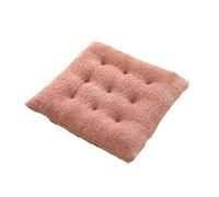 FJOADNVM Cojines De Asiento De Pana Cojín Cuadrado de Felpa Suave for Silla Oficina en casa, sofá, cómodo y Grueso, Terciopelo, for protección del Asiento(Color 2)