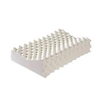 FJOADNVM Cuscino in Lattice Almohadas ortopédicas de látex Natural for Masaje, Almohadas de látex tailandesas for Dormir, protección Cervical, Almohada de Espuma de Memoria de Rebote Lento(35x55cm)