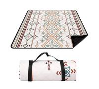 FJOADNVM Esterilla Camping 200x200CM Waterproof Large Picnic Blanket Portable Beach Mat