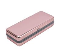 FJOADNVM Funda Gafas Rigida Estuche de gafas de metal duro | Organizadores portátiles de aluminio superiores de las lentes del viaje del top de la caja del tirón