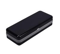 FJOADNVM Funda Gafas Rigida Estuche de gafas de metal duro | Organizadores portátiles de aluminio superiores de las lentes del viaje del top de la caja del tirón