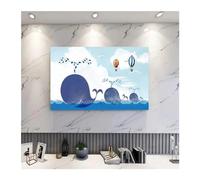 FJOADNVM Funda Para TV Catoon-cubierta Protectora For TV, Cubierta Antipolvo, Tela For Colgar En El Hogar, Decoración Universal De 32 A 70 Pulgadas(09,37inch(90x55cm))