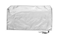 FJOADNVM Funda Para TV Computadoras impermeables Monitor de pantalla plana cubierta polvo TV PC Se adapta a las tabletas Protectores Poliéster Cubiertas computadora Forro 2 colores(Silver,51x35cm)