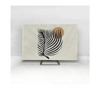 FJOADNVM Funda Para TV Cubierta antipolvo for pantalla, cubierta for TV, tela de 32-75 pulgadas, moneda Simple y moderna(06,50 inch)