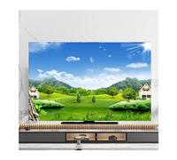 FJOADNVM Funda Para TV Cubierta antipolvo for TV, toalla de 43 pulgadas, 55, 50, 65, cubierta LCD colgante, decoración Universal varios tamaños(05,40-43inch(100x59cm))