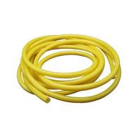 FJOADNVM Manguera De Caucho Tubo de Goma de Silicona Amarillo de 2/6/10/15M ID 0,5~25mm OD 1~31mm Manguera de jardín Flexible for riego de Acuario Aire y Agua(2 Meter,ID 14mm x OD 18mm)