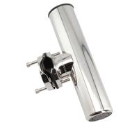 FJOADNVM Soportes Para Caña De Pescar Horizontal Heavy Duty 316L Stainless Steel Boat Fishing Rod Holder 360 Degree Adjustable Clamp On Type For Rails Of Different Sizes(43-51mm)
