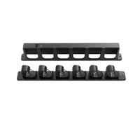 FJOADNVM Soportes Para Caña De Pescar Horizontal Vertical/horizontal Wall-mounted Fishing Rod, Bracket For Holding Rack, And 6 Display Racks(Vertical for style)