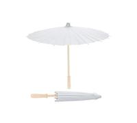 FJOADNVM Wedding Umbrella 6-12 sombrillas de papel colores 33 pulgadas for bodas, playa rosas, accesorios fotografía for damas honor, japonesas Bride(White,6pcs)