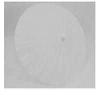 FJOADNVM Wedding Umbrella Paraguas de papel colores for danza, sombrilla, decoración for fiestas bodas al aire libre, material pintura DIY hecho a mano Bride(White,40cm umbrella)