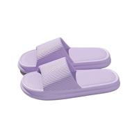 FJOADNVM Zapatillas de nube Pantuflas de plataforma gruesa con suela EVA y almohada for playa, antideslizantes, for baño casa, for verano Adecuado para baños, piscinas y playas.(Purple,40-41)