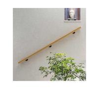FJQFHH Barandillas de Madera, Pasamanos de Escalera Madera Antideslizante con Soportes for Interior y Exterior(500cm/196.9in)