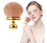 Fjquamitix Brocha de maquillaje corporal extra grande para autobronceador y difuminado, aplicador autobronceador de cabeza ancha de 2.95 pulgadas para cara, piernas, cuerpo, polvo, crema y base