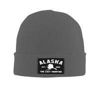 FJQWKLF Alaska, la última Frontera: Gorros de Invierno para Hombre, Gorros de Lana para Mujer, Gorros de Punto, Gorros de Lana
