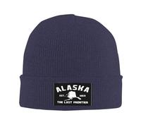 FJQWKLF Alaska, la última Frontera: Gorros de Invierno para Hombre, Gorros de Lana para Mujer, Gorros de Punto, Gorros de Lana