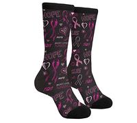 FJQWKLF Calcetines de cáncer divertidos calcetines de vestir para hombres y mujeres