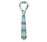 FJQWKLF Corbatas estampadas con sol de corazón de dibujos animados para hombres - Corbatas novedosas para hombres - Corbata de moda para la mayoría de los atuendos