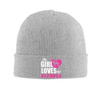 FJQWKLF Gorro de Punto con Estampado de Pitbulls para Mujer. Ideal para el Invierno. Gorros con Vuelta. Gorro de Lana para Hombre y Mujer.