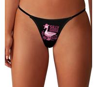 FJQWKLF Tangas Silly Goose On The Loose para Mujer, Ropa Interior Tipo Tanga, Bragas de Tiro bajo