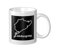 FJQWKLF Taza de cerámica de doble color Tazas Adecuadas para capuchino, café con leche, cereales, yogur, leche, bebidas frías o calientes Horno microondas Flores de loto esperando a florecer Impresi