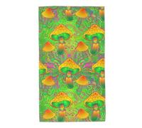 FJQWKLF The Magic Art of Mushrooms Toallas de Mano súper Suaves de 27.5 x 15.7 Pulgadas, Toallas de baño Finas absorbentes Multiusos para la Piel