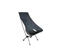 FJSNGPSBQPC Top de la Serie 7 Tela Escocesa Que acampa Silla 830g, plegamiento Ultraligero aleación Aluminio(High Back Black 830g)