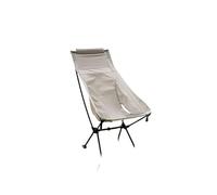 FJSNGPSBQPC Top de la Serie 7 Tela Escocesa Que acampa Silla 830g, plegamiento Ultraligero aleación Aluminio(High Back Grey 830g)