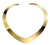 FJTNSQXSZ Juego de collar y aretes de princesa de Halloween altamente pulidos, collar en forma de corazón para mujer, Necklace size:18"L x 3/4"W, Acero aleado, No es una piedra preciosa