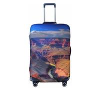 FJWSLCH Beauty Grand Canyon - Funda protectora elástica para maleta, aprobada por la TSA, antiarañazos, lavable, para equipaje de 45,7 a 81,3 cm, Black, L