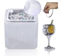 FJYAWEN Enfriador/Congelador De Vidrio con Co2 para Tazas Y Vasos, 4-6 Segundos por Taza, Temperaturas De Enfriamiento De hasta -45 °c para Bares, Restaurantes Y Cocinas.