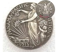 FKaiYin Historic Liberty Eagle Old Moneda-1915 Hobo Nickel S Medio Dólar Morgan Dollar US Monedas - Regalo conmemorativo americano para papá/niños/marido Futura experiencia