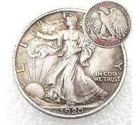 FKaiYin Moneda histórica antigua-1920 Hobo níquel caminando Libertad Medio Dólar Morgan Dollar Monedas de Estados Unidos - Monedas conmemorativas para papá/amigos/marido Experiencia futura