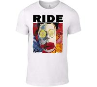 FKASBOOLK Ride Going Blank Again Logo T-Shirt Band Nowhere CD Ox4 Indie Slowdive W Mens