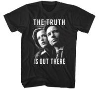 FKASBOOLK The X Files Truth is out There Men's T Shirt Mulder Scully FBI Special Agents