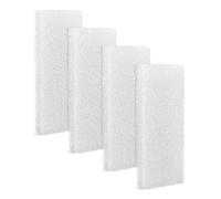 FKBYM 4 almohadillas de filtro de espuma para acuario compatibles con Fluval U2, filtro subacuático, accesorios de filtro subacuático, compatible con acuario, pecera, blanco, A486
