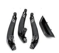 FKHBZM Kit De Reemplazo Manija Interior Puerta Fibra Carbono (LHD RHD) Para BMW X3 X4 F25 F26 2010-2016(RHD 4PCS SET6)