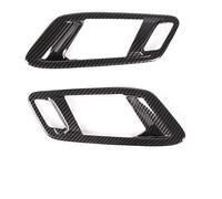 FKHBZM Para Toyota GR Para Supra A90 A91 MK5 19-22 Puerta Interior Tazón De Manija Marco Cubierta Accesorios Interiores(Carbon fiber)