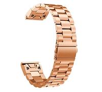 FKIMKF Correa de acero inoxidable de 26 mm y 22 mm de liberación rápida para reloj Garmin Fenix 6 6X Pro 5X 5 Plus 3 HR Easyfit, 26mm Fenix 5X 5XPlus, Agate