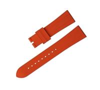 FKIMKF Correa de reloj de caucho fluorado suave para TUDOR Correa M79360.M79363 Hebilla plegable de acero inoxidable Black Bay 1958 GMT 41mm Pelagos 22mm extremo plano (Color: Rojo, Tamaño: 22mm)