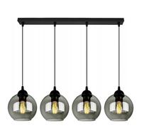 FKL DESIGN Home Deco Lámpara De Techo, Colgante Bola, Color: Negro, Gris, Blanco, 830N100 (BZ4)