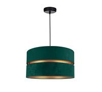 FKL DESIGN Home Deco Lámpara De Techo, Colgante Bola, Color: Verde Oscuro, T34-DB