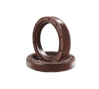 FKM Sello de Aceite TC Anillo de Junta de Caucho fluorado con Doble Labio y Resorte para Eje de rodamiento Compatible con Varios Modelos ID OD THK Tamaños 32 33 34 35 36MM(32x56x10(2pcs))