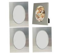 fkngcp 3 mini marcos de fotos de 3.0 in dorados, pequeños marcos de fotos vintage de aleación de aluminio, soporte de exhibición de escritorio para Mini imagen pequeña y pequeña marco de decora