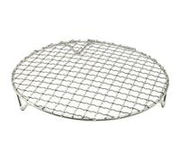 fkngcp Cooling Rack with Legs 12in Round Multi-Use Stainless Steel Steam Rack Oven & Dishwasher Safe for Grill, Air Fryer, Instapot, Canning Roasting