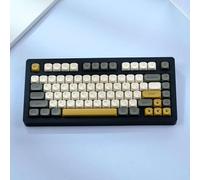 FKRTQIYN 142 KOA KOA Shimmer KOA Compatible con teclados mecánicos de Interruptor MX Custom DIY Japonés Corea Corea Rusia Sub PBT Keycap Conjunto(Russian)