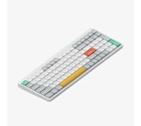 FKRTQIYN Nuphy Air96 V2 Wireless 96 por ciento Teclado mecánico Switch Daisy Compatible con Windows y Otros Dispositivos(Ionic White)