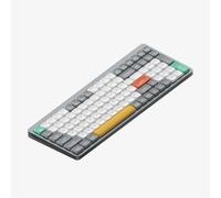 FKRTQIYN Nuphy Air96 V2 Wireless 96 por ciento Teclado mecánico Switch Daisy Compatible con Windows y Otros Dispositivos(Lunar Gray)