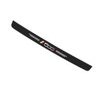 FKSWJZXD Carbono Protector de Parachoques Trasero para Fiat 500X 500L, Maletero de Coche Antirrayas Pegatinas Tiras Protectoras Accesorios,500X