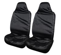 FKSWJZXD Cubiertas de Asiento Delantero para Ford Ranger Wildtrak 2016-2023 2024 2025, Protector de Asiento, Impermeable y Lavable